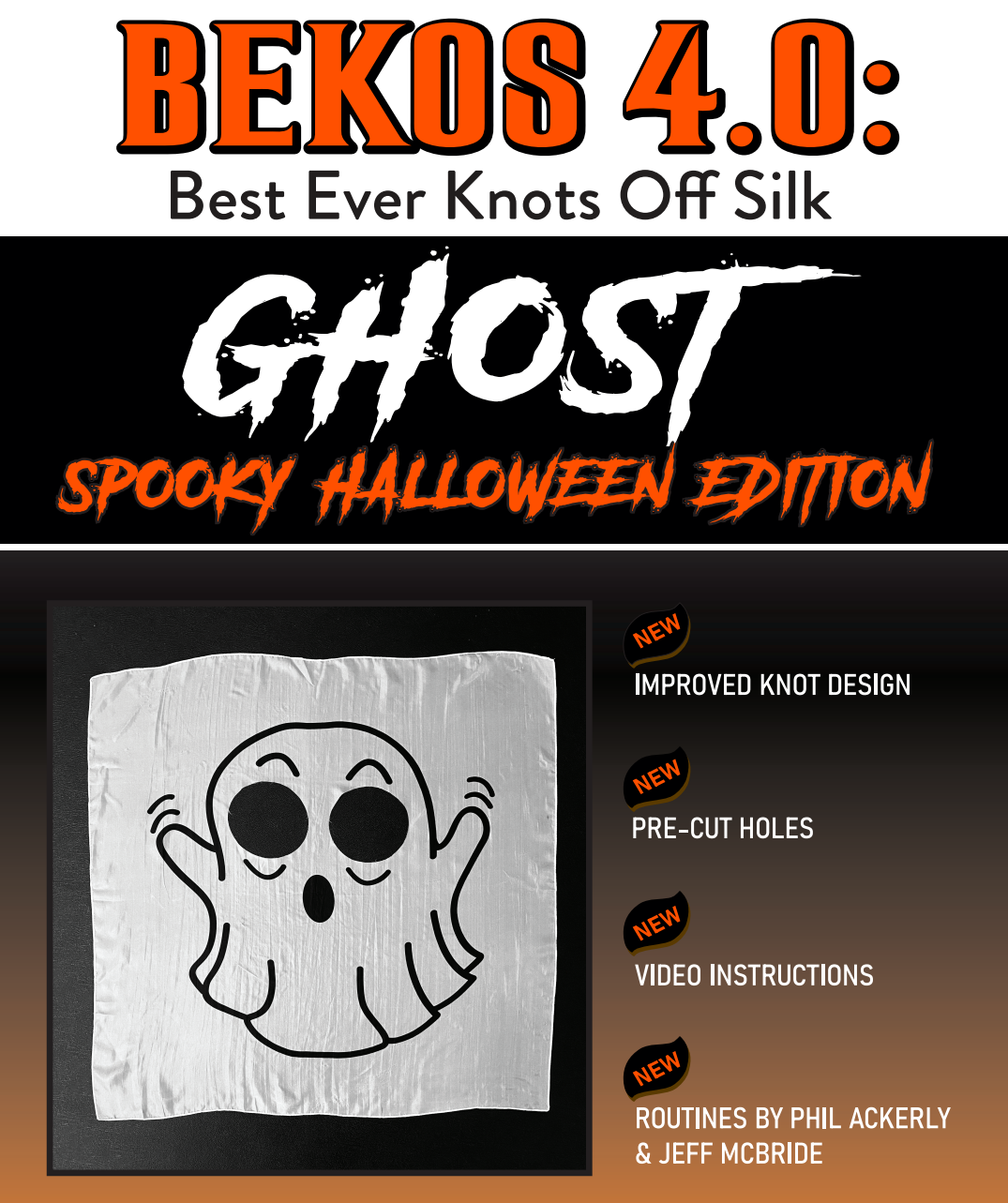 Best Ever Knots Off Silk BEKOS 4.0 -- GHOST Version
