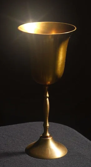 BRASS GOBLET Un-gimmicked